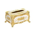 thumbnail image 1 of yuksok Creative Tissue Box Desktop Tissue Holder Decorative Holder Napkin Paper Storage White, 1 of 8