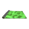 thumbnail image 2 of Ahgly Company Indoor Round Abstract Green Modern Area Rugs, 6' Round, 2 of 4