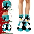 thumbnail image 4 of BRGZLK 3D Cartoon Socks Knit Anti Slip Novelty Adult Funny Cute Floor Socks Thickened Winter Warm Christmas Sock, Long Stocking for Christmas Gifts, 4 of 4