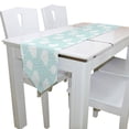 thumbnail image 3 of EREHome Blue Sky with Clouds and Rain Dining Table Runner 13x90 Inches Blue Home Table Top Decoration Wedding Party Decor, 3 of 5