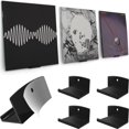 thumbnail image 1 of Adhesivo JP moderno para soporte de pared para discos de vinilo (paquete de 4), negro, 1 of 8