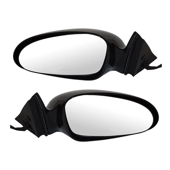 New Door Mirrors Pair Fits Chevrolet Monte Carlo Ls 2000-2005 Gm1320274 10448590