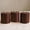 Brown, variant on Balsa Circle 6 Red 3x3 in Dripless Round Unscented Wax Pillar Candles Party Wedding Reception Centerpieces Event Home Decorations Supplies