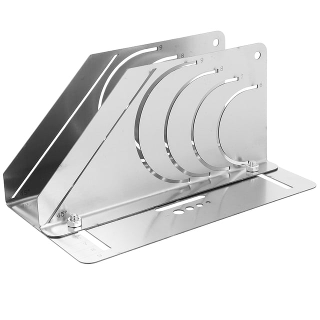 1 Ensemble Guide de Coupe de Tuyau pour Découpes Inclinées et Courbées Installation et Entretien Argent