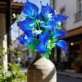 thumbnail image 1 of JZCHUNTOY Calla Lily Artificial Flower 1 Piece, Real Touch Lifelike Faux Floral Stalk with Long Service Life, Decorative Fake Flower Arrangement for Home, Wedding and Table Centerpiece, 1 of 6