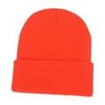 thumbnail image 4 of Sombrero tejido Yinane unisex naranja, 4 of 5