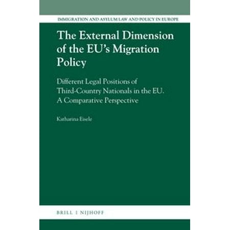 The External Dimension of the Eu's Migration Policy : Different Legal Positions of Third-Country Nationals in the Eu: A Comparative Perspective