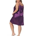 thumbnail image 3 of NOMADIC NOOK Women's Plus Size Nightgown Lace Spaghetti Lounge Packs Sleep Dresses, 3 of 5