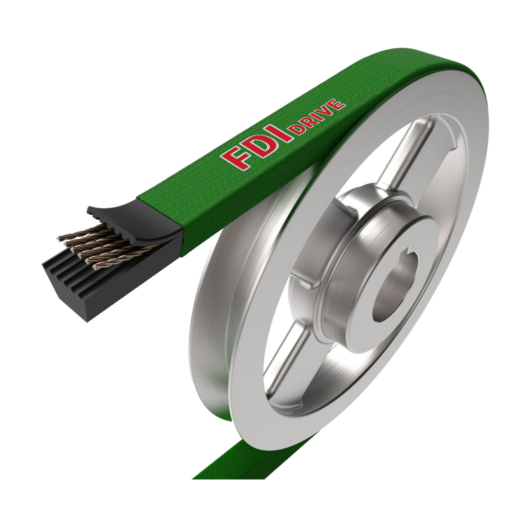 1/2 x 79.0 Wrapped V-Belt Replaces OEM #s 532106085 954-0339A & 954-04207