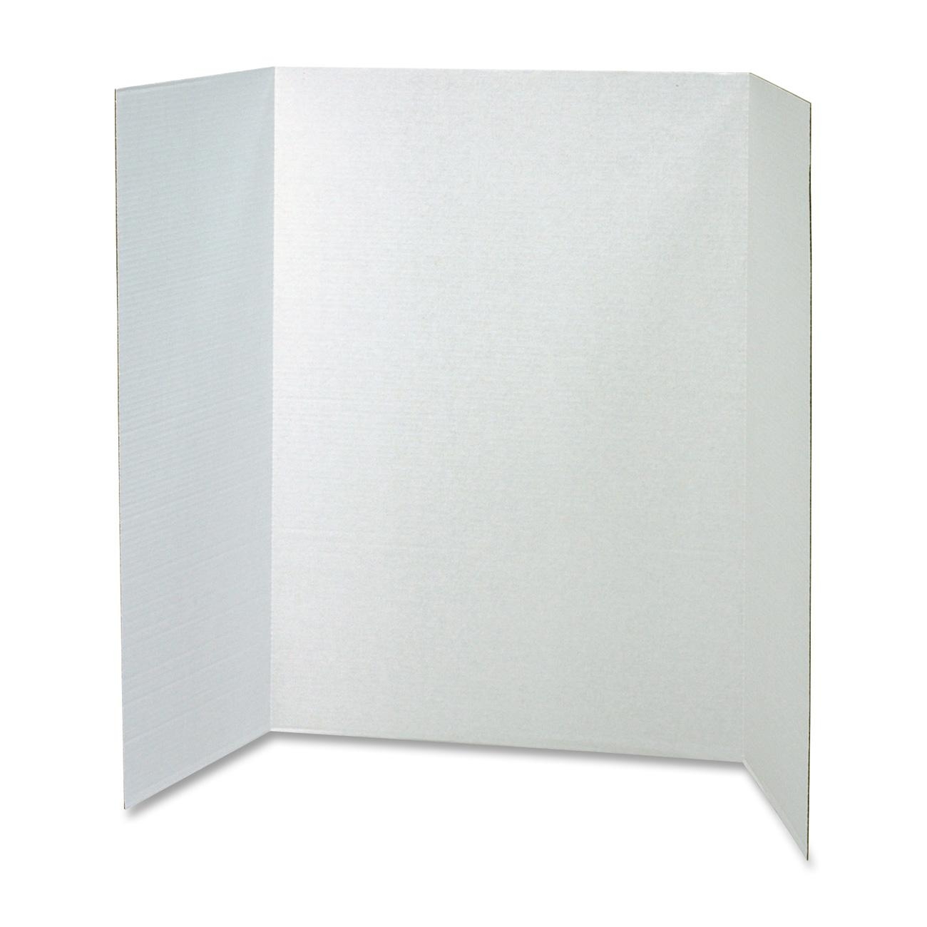 Pacon Spotlight White Headers Corrugated Presentation Board
