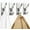 Brushed Nickel, variant on Stick on Hooks for Hanging, Extra Sticky 6KG (Max), Coat Hook on Door for Towel Coat Hat Key, Self Adhesive Hangers Wall Mounted, Silver, 6 Pack