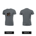 thumbnail image 2 of Coolnut Womens T Shirts Fashion Tops, Motorbike Couple At Speed Women's Basic Short Sleeve Tees, Grey Lightweight Casual Summer Clothes, 2XL, 2 of 6