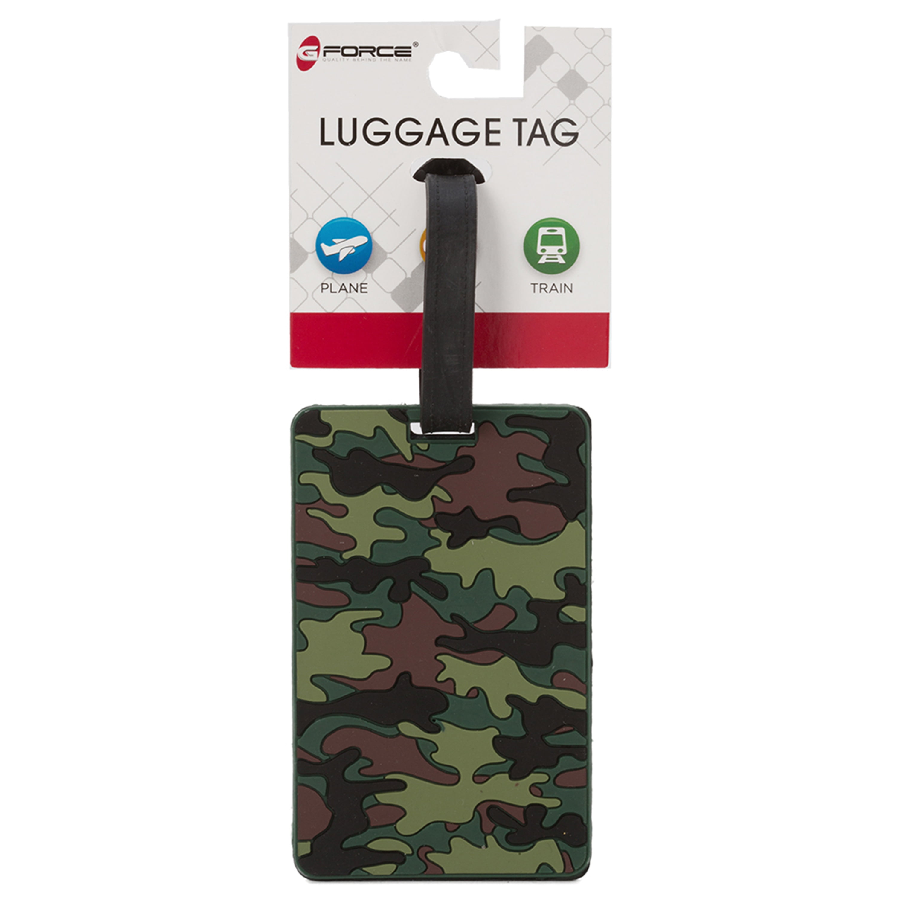 camo luggage tags