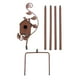 thumbnail image 2 of Casa de Pájaros de metal, Casas Decorativas de Pájaros de Hierro Estancadas A PRUEBA DE ÓXIDO CON POSTAS PARA JARDÍN, 2 of 7