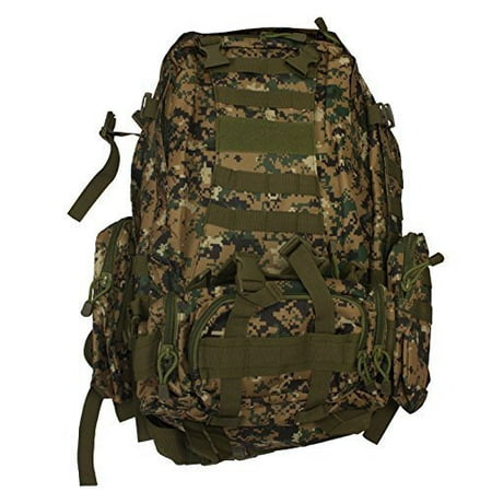 Tactical Outdoor Backpack Daypack Rucksack + 3 Detachable (Best Backpack With Detachable Daypack)