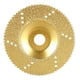 thumbnail image 2 of Disco de muela abrasiva, discos de corte, fácil instalación, muela abrasiva de diamante para accesorios de amoladora , granito Estilo D, 2 of 6