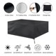 thumbnail image 3 of Cubierta antipolvo de tela Oxford, cubiertas para muebles de Patio, juego de muebles para exteriores, cubiertas impermeables, lluvia, nieve, polvo, a prueba de viento, Anti-UV Ormromra XWJ-A0038-3, 3 of 7