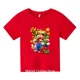 thumbnail image 3 of Ropa para niños de 3 a 14 años, camiseta de Supermarios, camiseta para niños y niñas, ropa para niños, camiseta de dibujos animados kawaii, camisetas para niños, camisetas de verano, 3 of 5