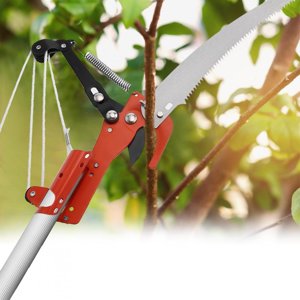 OTVIAP Ciseaux de taille, 2 Dans 1 Taille des feuilles, Lawn Professon utilisation pour jardin maison utilisation