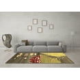 thumbnail image 3 of Ahgly Company Indoor Rectangle Abstract Brown Contemporary Area Rugs, 3' x 5', 3 of 4