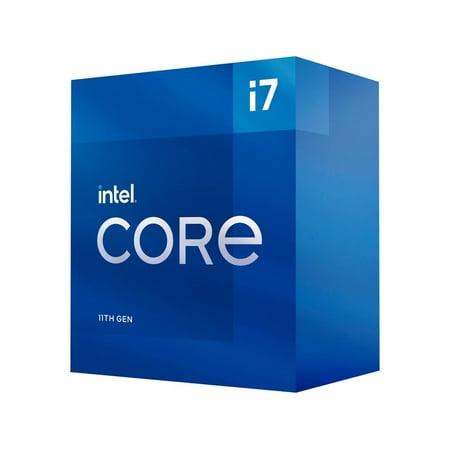 Intel Core i7-11700 2.5 GHz Eight-Core LGA 1200 Processor, Silver