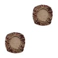 thumbnail image 3 of Guardoinrt Housse de Chaise Pivotante Douce et Respirante Expérience d'Assise Housse de Coussin Rouge Brique 2Set, 3 of 6