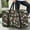 Camouflage3, variant on RuiJiao Extra Large Zippered Duffel Bag for Travel Camping Sports Equipment Storage, Foldable Luggage Bag with Strong Handles