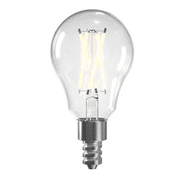 Great Value A15 4.5 Watts LED Light Bulb 40 Watts Equiv DL Filament E12 2PK