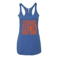 thumbnail image 2 of Straight Outta New York NYM Fan | Fantasy Baseball Fans | Womens Sports Premium Tri-Blend Racerback Tank Top, Vintage Royal, X-Large, 2 of 4