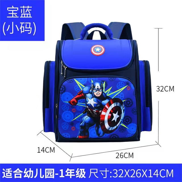 Mochila Escolar Para Estudiantes De Escuela Primaria Hombre 1-3-5 Grado Niñas Y Niños 6-12 Años Ligero Impermeable CRPC
