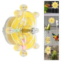 WHAMVOX Bird Swivel Wheel Toy Interactive Pet Bird Rotating Toy Bird Chewing Toy Bird Exercise Toy