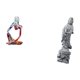 thumbnail image 5 of Figura Coleccionable De Resina Del Pensador Abstracto Y Estatua De Piedra De Guan Yin. Adorno Ideal Para Dormitorio, Oficina, Tienda, Estantería, Pasillo, Chimenea O Escritorio., 5 of 8