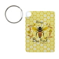 thumbnail image 3 of ThisWear Bee Themed Gifts for Women Inspirational Quote Always Bee Kind Aluminum Rectangle Keychain, 3 of 3