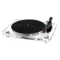 thumbnail image 3 of Victrola Acrylic Bluetooth 40 watt Record Player with 2-Speed Turntable and Rechargeable Speakers (Clear), 3 of 4