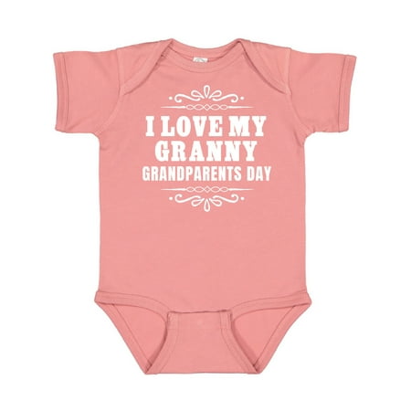

Inktastic Grandparents Day I Love My Granny Gift Baby Boy or Baby Girl Bodysuit