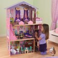 thumbnail image 2 of Kidkraft 65082 My Dream Mansion 3 Story Dollhouse for 12 inch Dollhouses, Pink, 2 of 6