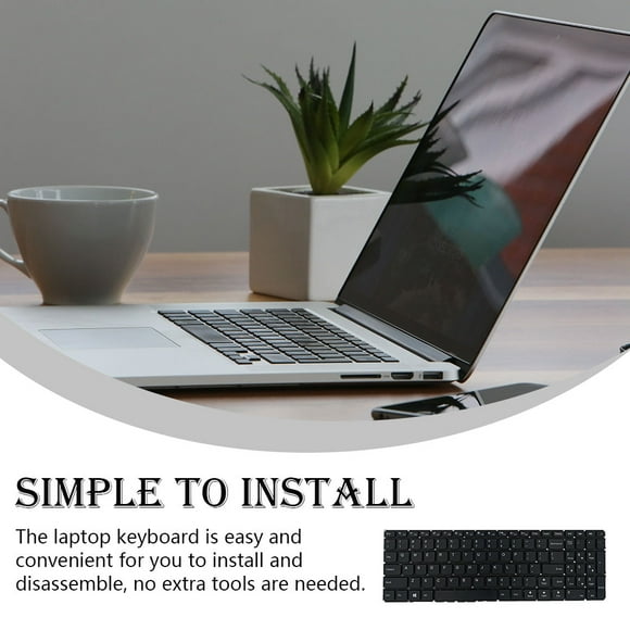 No Frame Laptop Well Fit Keyboard Fluent Typing Key Plug and Board Replacing Parts Computer Replacement for Lenovo IdeaPad 110-15IBR