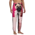 thumbnail image 4 of Kdxio Colorful Dog Cat Collage Pattern Joggers,Sweatpants for Men with Pockets-X-Large, 4 of 5