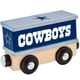 thumbnail image 2 of Masterpieces NFL Dallas Cowboys tren de juguete de madera real con imanes, 2 of 5