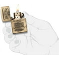 thumbnail image 5 of Zippo Lighter - Personalized Custom Message Engrave on Back for Jim Beam Windproof Zippo Lighter (Kentucky Bourbon 254BJB), 5 of 10