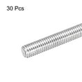 thumbnail image 3 of 30Pack Fully Threaded Rod M8 x 25mm 1.25mm Thread Pitch 304 Stainless Steel Right Hand Threaded Rods Bar Studs, 3 of 6