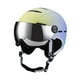 thumbnail image 4 of Casco de esquí y gafas protectoras, casco de monopatín portátil 2 en 1, transpirable, con agujeros, para deportes de invierno, ciclismo y adultos., 4 of 8