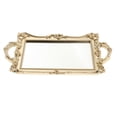 thumbnail image 1 of xinxixnxx Vintage Mirrored Vanity Tray Jewelry Tray  Decorative Perfume Tray Gold, 1 of 1