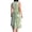 Green, variant on Bxsruta Womens Summer Sundress Bohemian Floral Pleated Midi Dresses Casual Flowy Tank Dress