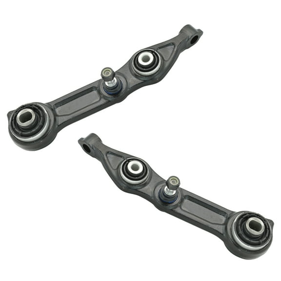 TRQ Front Lower Rearward Control Arms Left/Right Pair for Mercedes CLS/E Class PSA62735