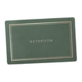 thumbnail image 2 of Alfombrillas de baño Alfombrillas de baño Alfombrillas de ducha lavables Alfombrilla de puerta Alfombrilla de baño absorbente Verde Medio, 2 of 9