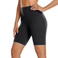 thumbnail image 4 of Kopltyrfg High Waist Biker Swim Shorts — Womens Quick Dry Multi-Sport Jammers Dark Gray XL, 4 of 9