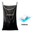 thumbnail image 2 of Inteprter Bolsa de cesto de ropa sucia para colgar en la puerta Bolsa de soporte para ropa sucia que ahorra espacio con cremallera inferior Almacenamiento Almacenamiento y organización del hogar Inteprter HA017573-00, 2 of 6