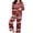 14-Multicolor, variant on Riecok Plus Size Pajama Sets for Women Christmas Xmas Tree Printed 2 Piece PJs Sleepwear Button down Shirt and Pant Holiday Nightwear