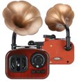 thumbnail image 1 of PENGXIANG Phonograph-Shaped Music Box  Innovative Home Decoration   Looking Widely Use Retro Music Box  For Musical Gift Music Display, 1 of 8